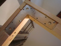 Bracket installed