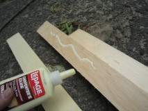 Applying the glue