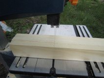 Cutting the sides