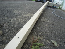 Screws installed