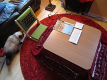 The kotatsu and the «zaïsu» chair