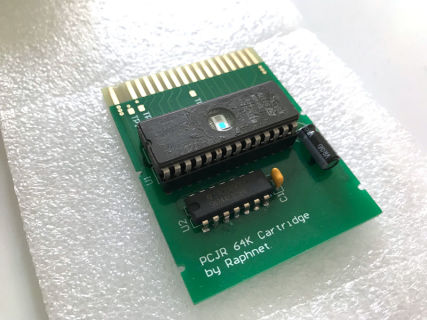 Test cartridge with EPROM