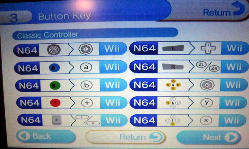 n64 controller buttons