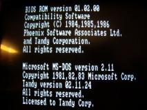 MS-DOS 2.11. Vieux.