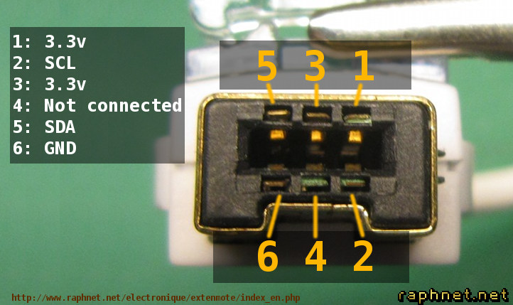 Extenmote: NES, SNES, N64 or Gamecube controller on Wii or ... 5 pin wiring plug schematic 