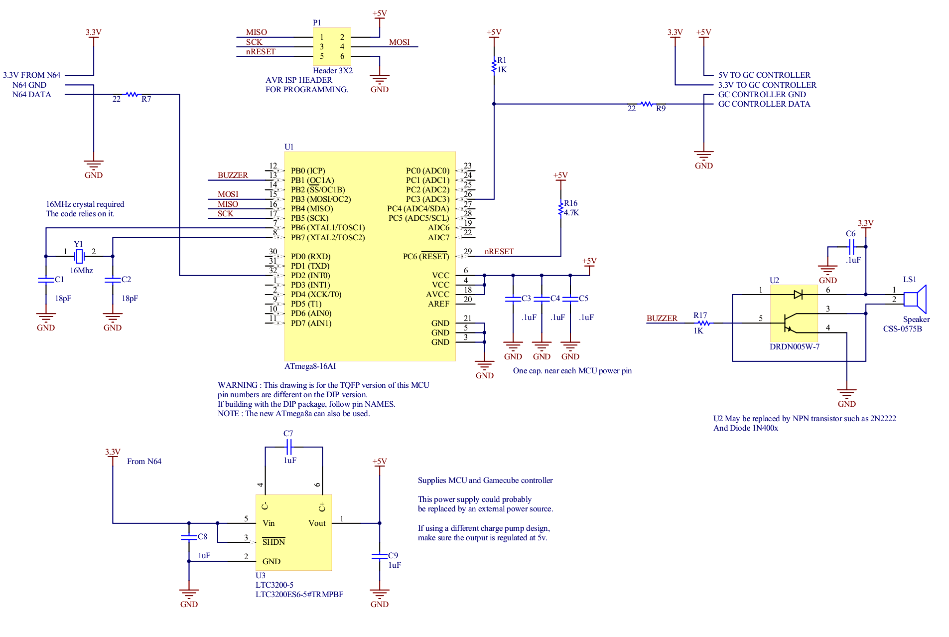 Gamecube Controller To N64 Adapter