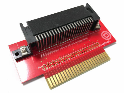 The Game Gear cartridge adapter