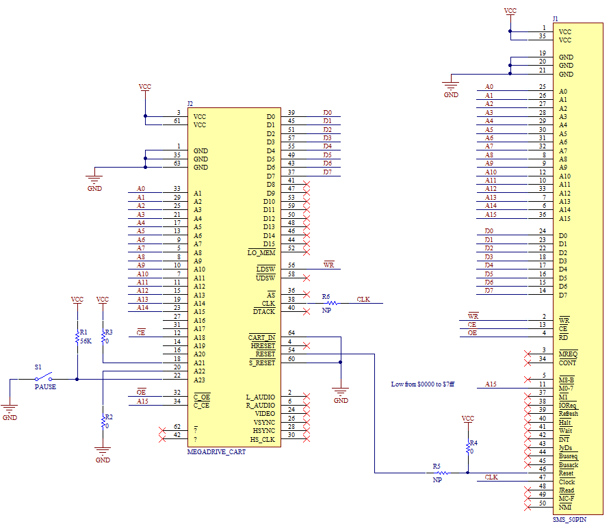 Sega Genesi Wiring Diagram - Complete Wiring Schemas