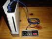A NES controller converted to Gamecube/Wii