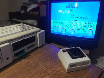 Alley Cat on a PCjr cartridge!
