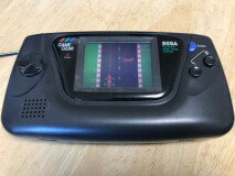 The game running on Game Gear