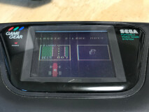 The game running on Game Gear