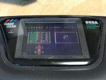 The game running on Game Gear